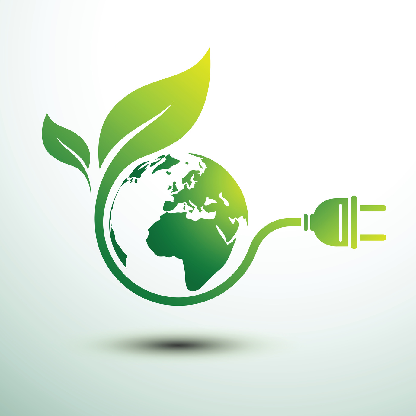 Eco plug vector